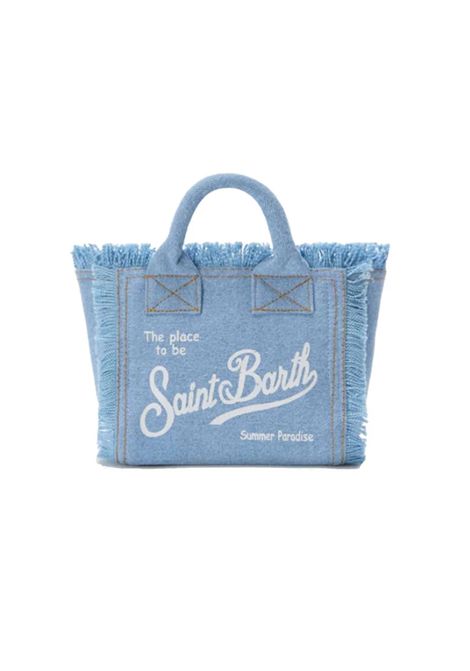 Borsa Mini in canvas SAINT BARTH | VAMI001 VANITY MINI00426L DENIM LIGHT